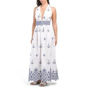 Shoshanna Marguerite Arabesque Cotton Dress